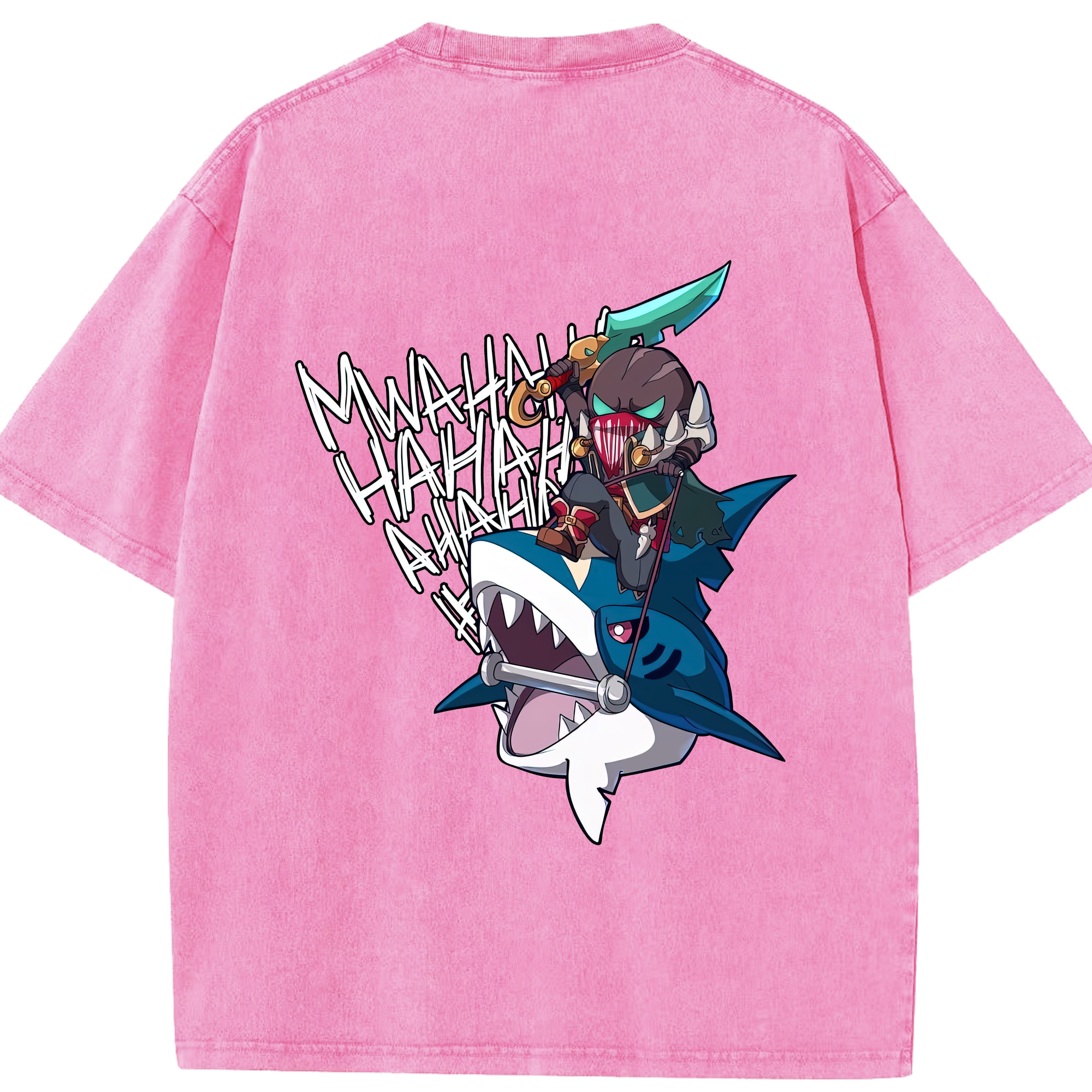 リーグ・オブ・レジェンド League of Legends LOL 綿100% ヴィンテージ風 半袖Tシャツ（背面プリント）